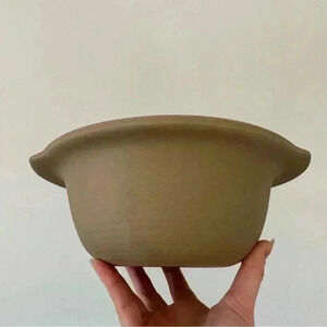 The Pampered Chef Family Dome Baker Heritage Collection Stonewear Baking Bowl